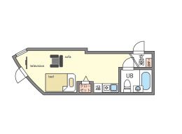 ウィークリーマンション　ベイサイド　６A　【NET無料】